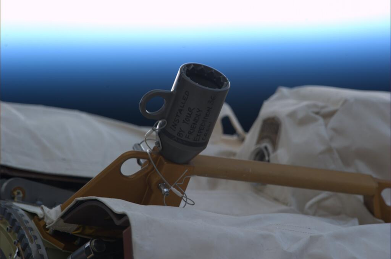 Illustration for article titled An Astronaut's View On His First Spacewalk